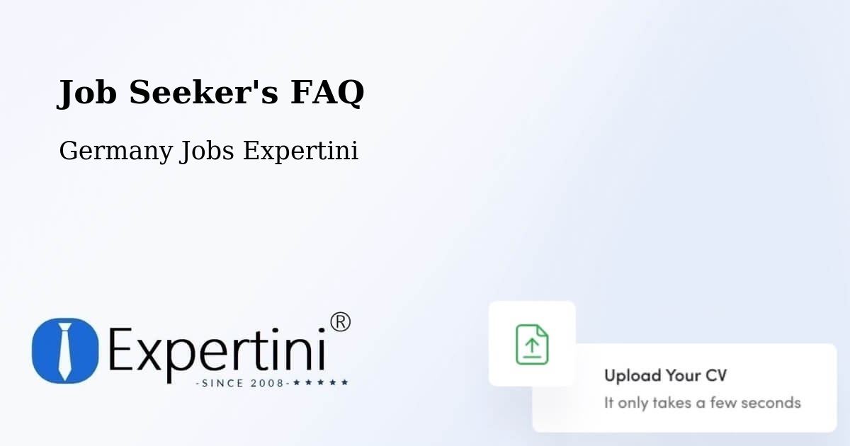 Job Seeker FAQ – Bühlertal - Germany Jobs Expertini