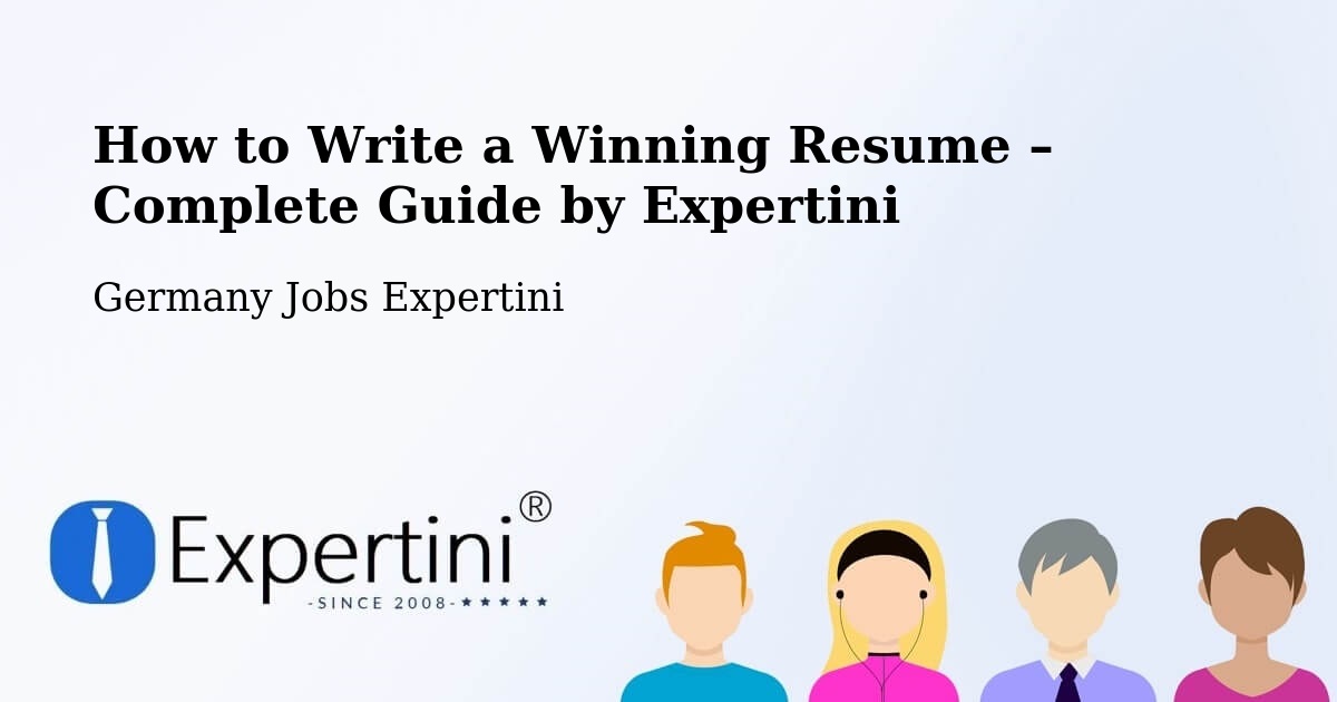 Resume Writing Guide for Job Seekers – Bühlertal - Bühlertal, Germany Jobs Expertini